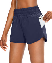 Load image into Gallery viewer, Women's Running Shorts with Phone Pockets High Waisted Athletic Workout Gym Shorts