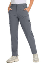 Load image into Gallery viewer, Women's Hiking Cargo Pants Quick Dry UPF50+ Waterproof Pants for Women