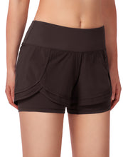Load image into Gallery viewer, Womens Workout Running Shorts with Liner 2 in 1