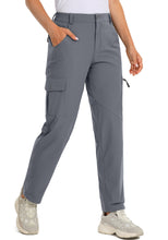 Load image into Gallery viewer, Women's Hiking Cargo Pants Quick Dry UPF50+ Waterproof Pants for Women