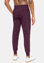 Load image into Gallery viewer, Men's Lightweight Jogger Pants WorkoutTapered Joggers for Men with Zipper Pockets