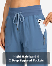 Load image into Gallery viewer, Women's Joggers with Zipper Pockets