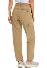 Load image into Gallery viewer, Women's Hiking Cargo Pants Quick Dry UPF50+ Waterproof Pants for Women