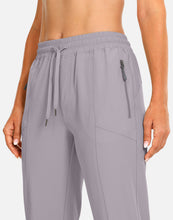 Load image into Gallery viewer, Women's Joggers Pants Quick Dry Workout Pants for Women with Zipper Pockets