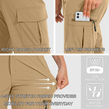 Load image into Gallery viewer, Women's Hiking Cargo Pants Quick Dry UPF50+ Waterproof Pants for Women