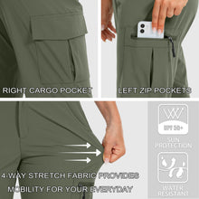 Load image into Gallery viewer, Women's Hiking Cargo Pants Quick Dry UPF50+ Waterproof Pants for Women