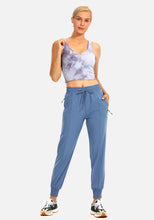 Load image into Gallery viewer, Women's Joggers Pants Quick Dry Workout Pants for Women with Zipper Pockets