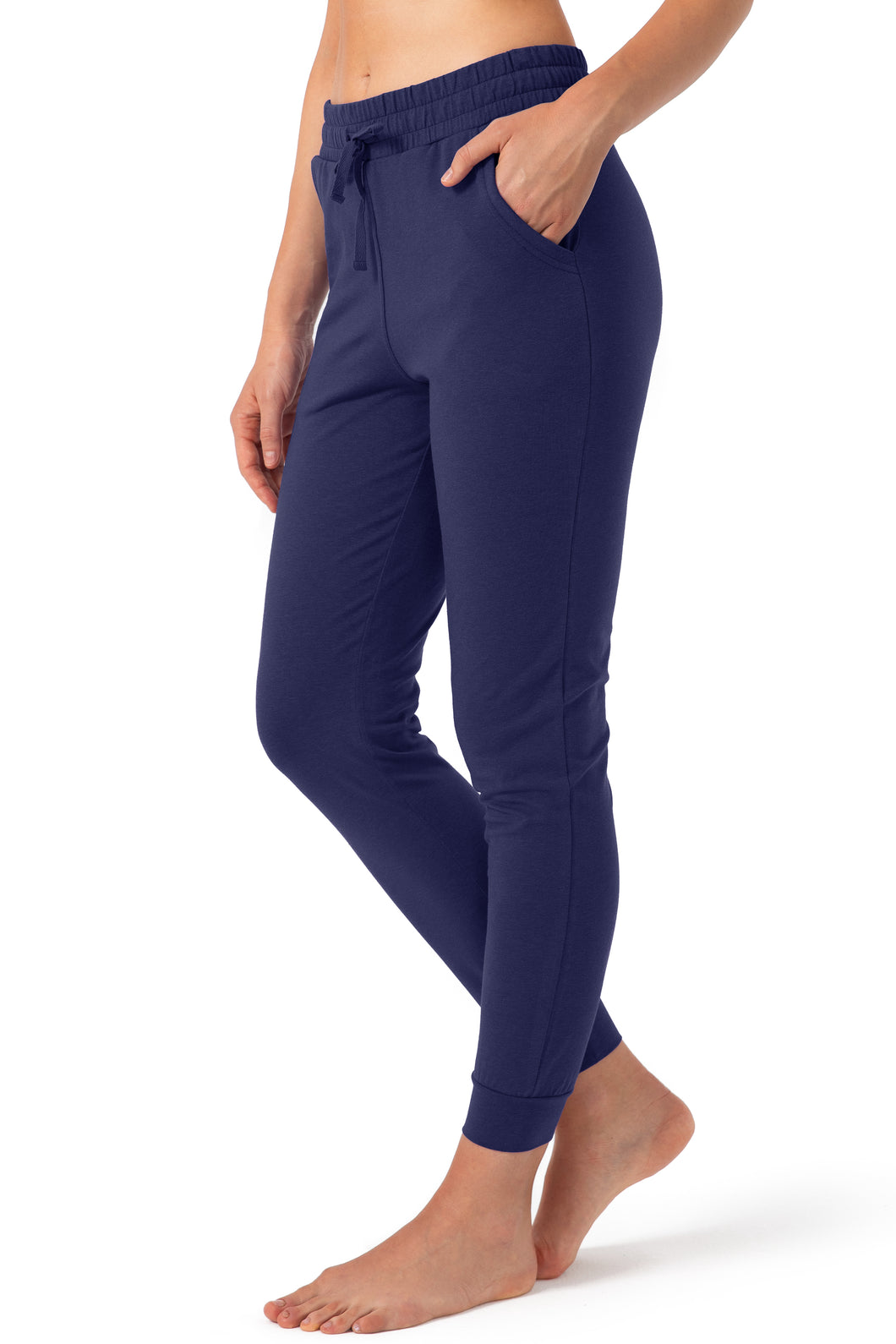 Women's Sweatpants with 3 Pockets Cotton Pants Yoga Lounge Joggers for Women