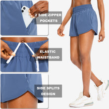 Load image into Gallery viewer, Women&#39;s Running Shorts with Phone Pockets High Waisted Athletic Workout Gym Shorts
