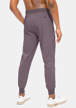 Load image into Gallery viewer, Men&#39;s Lightweight Jogger Pants WorkoutTapered Joggers for Men with Zipper Pockets
