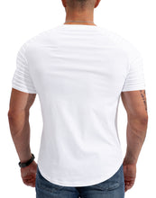 Load image into Gallery viewer, Men&#39;s Workout T-Shirts Slim-fit Tee Short
